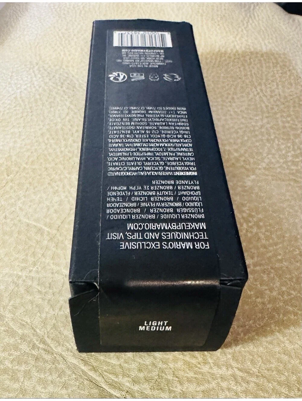 Makeup By Mario Soft sculpt Bronzing & Shaping Serum Light New In Box